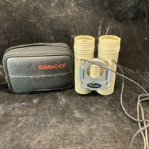 Vintage Tasco 8x21 Compact Fashion Binocular With Black Carrying Case - $14.88