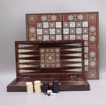 The 19&#39;&#39; Magic Star Backgammon Turkish Premium Board Game Set - £50.40 GBP
