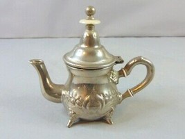 Theiere Moulay Hassan Fabrication Dar El Berrad Morrocan Teapot Creamer - $44.55