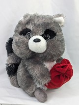 Aurora Raccoon Plush 9 Inch You Steal My Heart Stuffed Animal Toy - £10.04 GBP