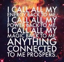 FREE W ORDERS MAY 29-30TH ALBINA "CALLS" POWER & PROSPERITY BACK TO YOU MAGICK  image 2