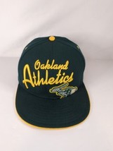 Rare Oakland Athletics New Era 9Fifty Spellout Logo Baseball HatFitted 7 3/8 - £14.94 GBP