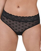 SKARLETT BLUE Dare Mesh Lace Hipster Panties Black Size XL $20 - NWT - £7.16 GBP