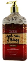 Hempz Apple Cider &amp; Nutmeg Herbal Body Moisturizer. Limited Edition. 17 ... - £15.53 GBP