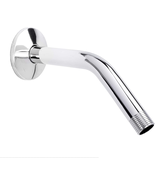 8 Inch Shower Arm And Flange Stainless Steel Construction Shower Head Ex... - £13.00 GBP