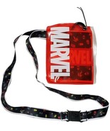 Bioworld Marvel Classic Superhero Logos Lanyard with ID Pouch (ages 14+) - £6.29 GBP