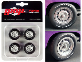Muscle Car Rally Wheels and Tires Set of 4 pieces from &quot;1970 Dodge Coronet Su... - £20.33 GBP