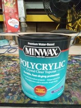 Minwax Matte Crystal Clear Polycrylic 1 qt 715ep - $29.99