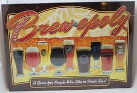 Brewopoly Game Monopoly Game For Beer Drinkers Factory Sealed - £9.02 GBP