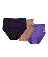 (3) Soma Vanishing High Leg Panties Underwear Large NWT VT VE Blackberry... - $825.30 MXN