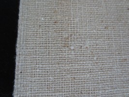 4056. Natural Speckled Cross Stitch Embroidery Oatmeal? Fabric - 44&quot; X 1 Yard - £9.50 GBP