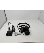 FUJIFILM FinePix S4530 Purple 30X Zoom 14 MP Camera Point &amp; Shoot W/ Cha... - $53.12