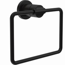 Square Matte Black Wall Mount Towel Ring - $68.30