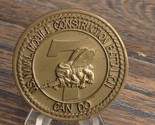 USN US Naval Mobile Construction Battalion Seven Challenge Coin #851U - $24.74