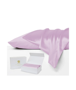 Set of 2 Mulberry Silk Pillowcases LILAC - $515.01 MXN
