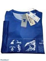 Southern Tide Men’s S/S Reyn Spooner Performance T-Shirt Blue.Sz.L.MSRP$... - £29.21 GBP