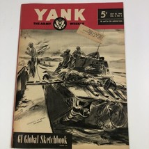 July 1945 Yank Weekly GI Sketchbook Jergens Pin Up Sad Sack Cartoon and more - £8.00 GBP