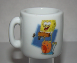 Spongebob Squarepants Miniature Ceramic Mug (2002 Viacom) - £5.08 GBP