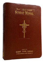 Catholic Book Publishing Company New Saint Joseph Sunday Missal Giant Type Editi - £106.72 GBP