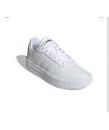 SZ 8 Adidas Court Platform Women&#39;s Sneakers Skateboarding Shoes White Tr... - $83.69 CAD