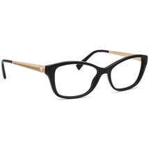 Versace Eyeglasses MOD. 3236 GB1 Polished Black/Gold Cat Eye  Italy 54[]... - £79.74 GBP