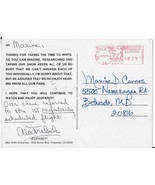 ALEC TREBEK POSTCARD SIGNATURE - $3,659.96 MXN