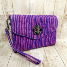 Vera Bradley Impressionista Purple Stripe &#39;Your Turn&#39; Smartphone Clutch ... - $18.76