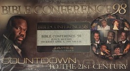 Bible Conference 98 T.D. Jakes Ministries VHS-RARE Vintage COLLECTIBLE-SHIP N 24 - £278.70 GBP