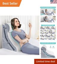 Wedge Pillow for Sleeping, Orthopedic Bed Wedge Pillow Set, 15-in-1 3PCS... - $118.78