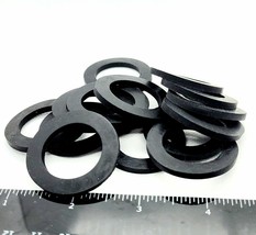 1&quot; ID Rubber Flat Washers 1 1/2&quot; OD 1/8&quot; Thick Spacer Gasket 1 x 1 1/2 x 1/8 - £10.61 GBP+