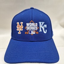 New York Mets vs Kansas City Royals Blue 2015 World Series MLB Hat Cap N... - $27.31 CAD