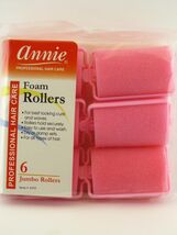 ANNIE JUMBO 1-1/2&quot; FOAM HAIR ROLLERS - 6 PCS. (1055) - $145.83 MXN