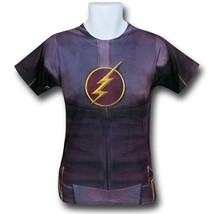 Flash TV Sublimated Costume T-Shirt Red - £12.57 GBP