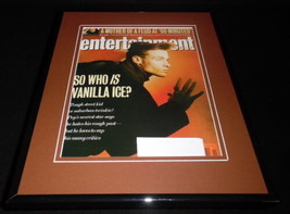 Vanilla Ice Framed 11x14 ORIGINAL 1991 Entertainment Weekly Cover - £27.16 GBP