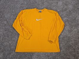 Nike Vtg Y2K 04 Long-Sleeve Sleeve Embroidered Logo Tshirt Mens Sz Large... - $33.66