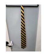 Agincourt Silk Tie Black Gold Stripe Classic Vintage 58” Preppy Formal - $409.20 MXN