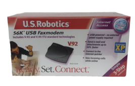 U.S. Robotics 56K Fax Modem USB V.92 V.90 56K ITU USR5633A NEW - £19.74 GBP