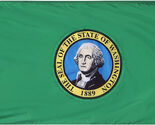 Washington - 6'X10' Nylon Flag (Double-Sided) - Nylon, 6' x 10', Without... - $364.80