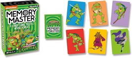 Teenage Mutant Ninja Turtles Memory Master Card Game Fun Family Party Ga... - £24.05 GBP