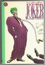 Batman Greatest Joker Stories Ever Told First Printing Hardcover Dj Color Comics - $13.49