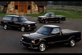 1991–1993 GMC Syclone and Typhoon | 24x36 inch POSTER | vintage classic car - £17.97 GBP