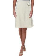 Calvin Klein Womens Petites Grommet Faux Wrap A Line Skirt Size 4 Petite... - £47.00 GBP