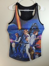 Star Wars Tank Top Youth Boys Small Multicolor Knit Sleeveless Round Nec... - $8.39