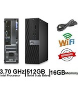 Dell 3.70GHz Intel CPU Desktop 5040 Computer CLEARANCE 512GB SSD WINDOWS... - $149.95