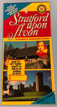 Vintage Stratford Upon Avon Brochure Shakespeare Country Bro9 - $12.86