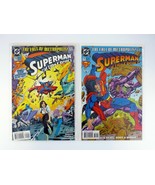 Action Comics #700,701 DC Comics Fall of Metropolis NM-NM+ 1994 - £2.32 GBP