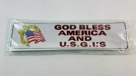 Lot 20+ 1990 Operation Desert Storm God Bless U.S.G.I&#39;s Bumper Stickers 12&quot;  - £63.30 GBP