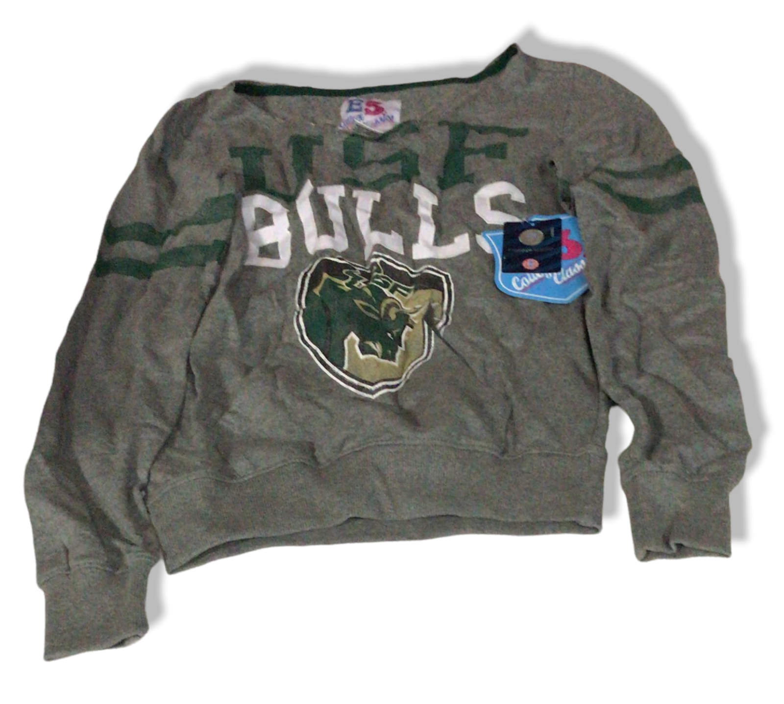 Primary image for E5 College Classics South Florida Bulls Grey Pullover Crewneck Sweatshirt (XL)