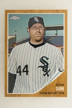 2011 Topps Heritage Chrome 1439/1962 Adam Dunn C166 White Sox Baseball Card - $4.94