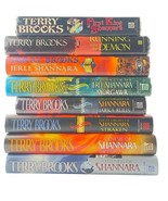 Terry Brooks Book Lot of 8 Shannara Series + Running w the Demon HC Dust... - $53.35